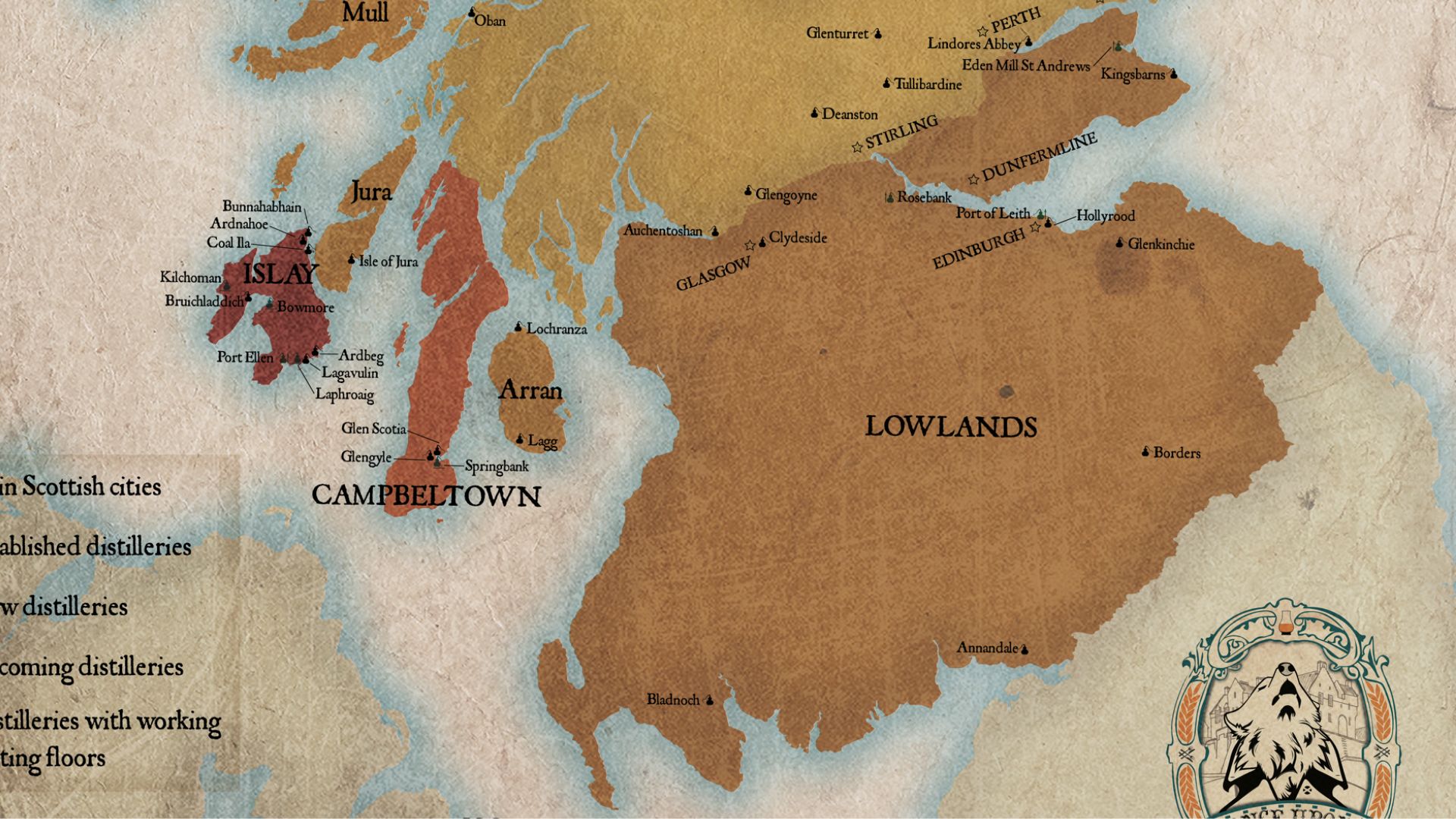 Scotch Whisky Distillery Map: Discover the Hidden Gems and Legendary Distilleries of Scotland’s Whisky Trail