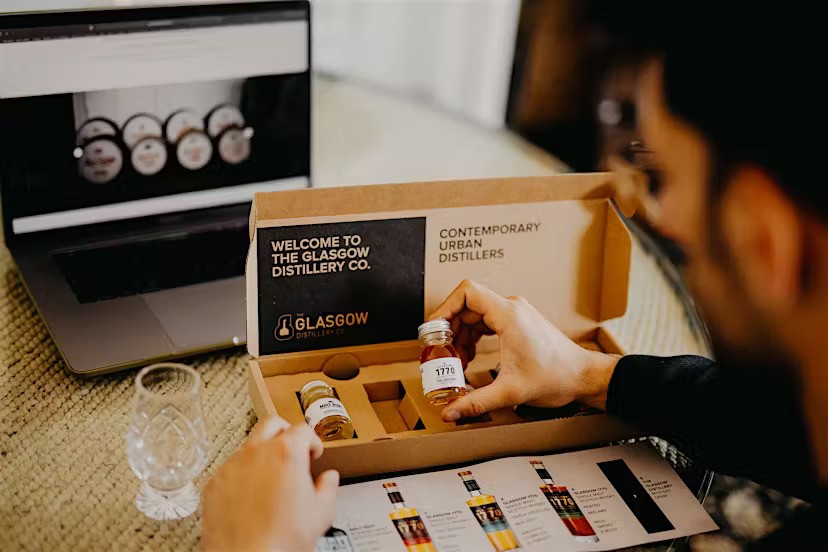 Glasgow Distillery Online Whisky Tasting