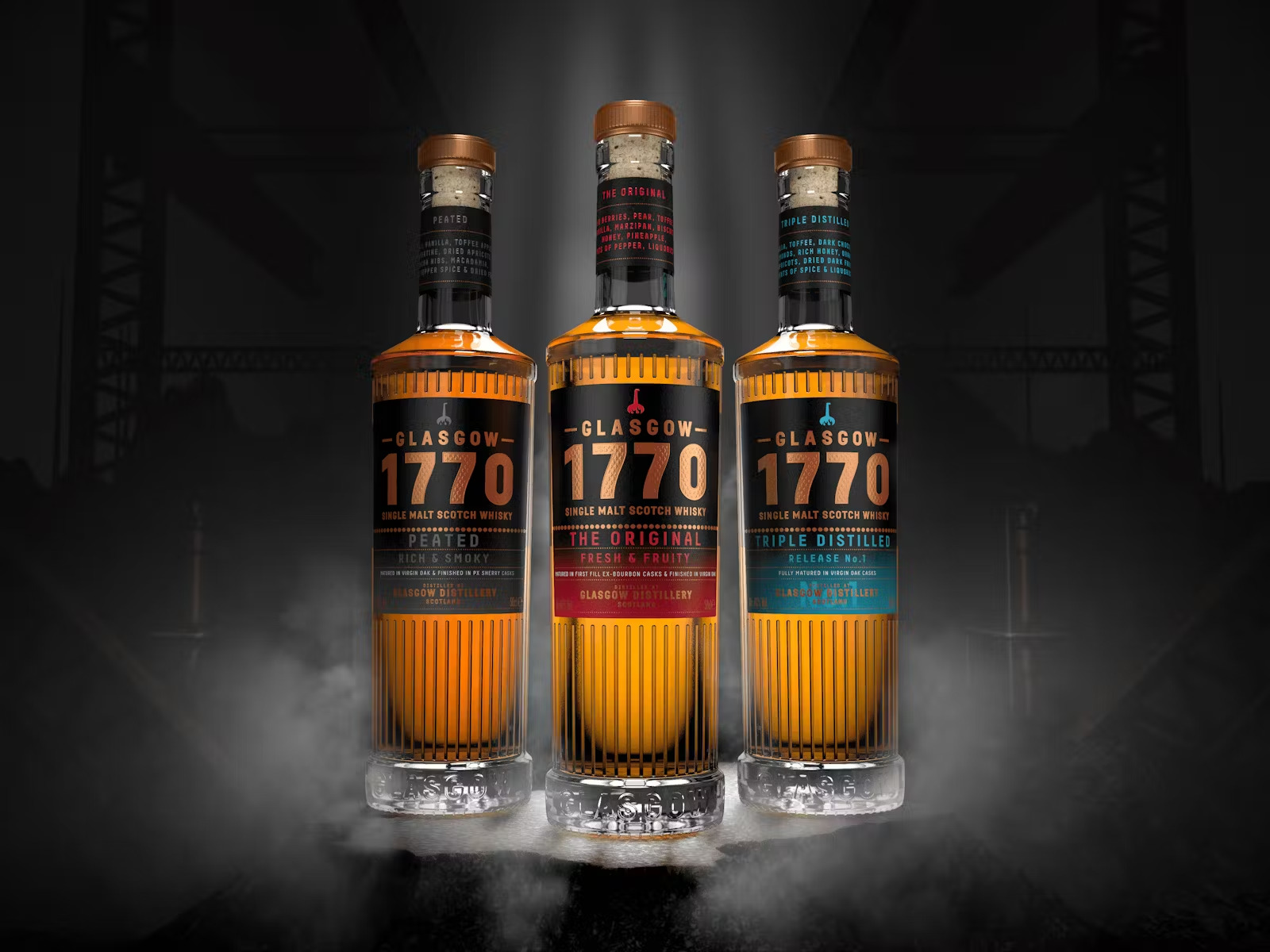 Online Whisky Tasting Line-Up: