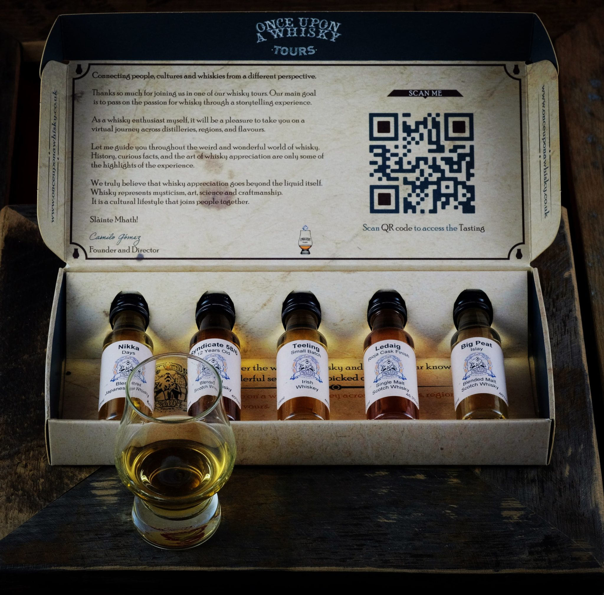 Highlights of the virtual whisky tasting